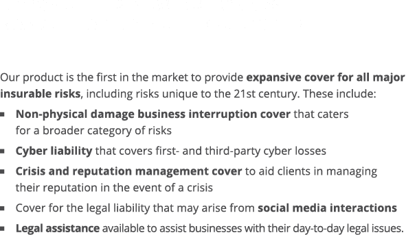 Discovery Business Insurance s market-leading multi-peril cover Our product is the first in the market to provide exp   
