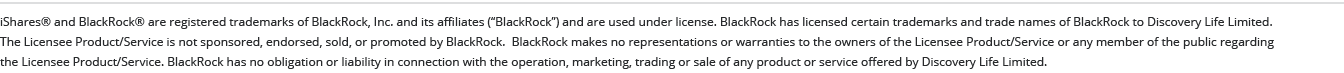 iShares  and BlackRock  are registered trademarks of BlackRock, Inc  and its affiliates ( BlackRock ) and are used un   