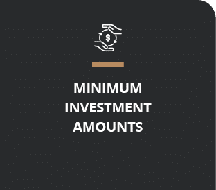 Minimum investment amount